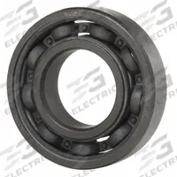 NTN Radial Ball Bearing: 6206, Open, 30 mm Bore, 62 mm OD, 16 mm Wd, Alloy Steel Ring, 1 (MPN 6206F600). Key specifications — System of Measurement: Metric; Bearing Industry Number: 6206.