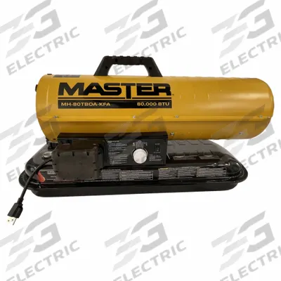 MASTER Portable Oil and Kerosene Torpedo Heater: Handheld Portable - Direct-Fired Portable Oil & Kerosene Torpedo Heaters