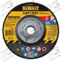 DEWALT Depressed Center Cut-Off Wheel: Type 27, 4 1/2" x 0.045" x 5/8"-11, Aluminum Oxide, 60 Grit (MPN DW8424H). Key specifications — Series: A60T; Brand: DEWALT.