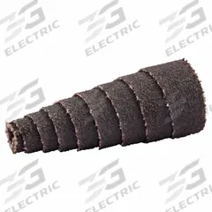MERIT Cartridge Roll: Tapered, 3/4 in Dia x 2 in L, 3/16 in Pilot, Aluminum Oxide, 60 Grit, R228 (MPN 08834181820). Key specifications — Series: R228; Brand: MERIT.
