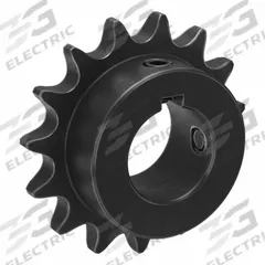 TSUBAKI Single Strand Sprocket: 40, For 1/2 in Chain Pitch, 1 in Bore Dia, 15 Teeth, Steel (MPN 40B15F-1). Key specifications — Brand: TSUBAKI.