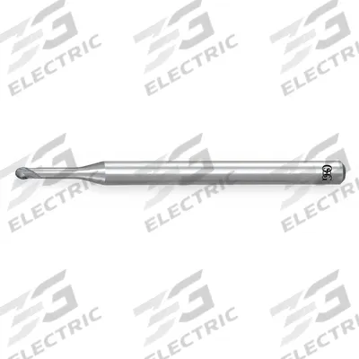 OSG Ball End Mill: Carbide, WXL Coated, 2 Flute, 5 mm Mill Dia, 4 mm LOC - Pencil-Neck Carbide Ball End Mills for Hardened Materials