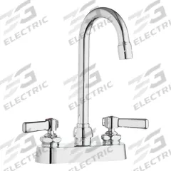 CHICAGO FAUCETS Gooseneck Kitchen/Bathroom Faucet: 895, Cast Brass, Centerset, Deck, Polished Chrome (MPN 895-ABCP). Key specifications — Series: 895; Brand: CHICAGO FAUCETS.