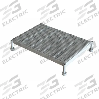 TRI-ARC Adjustable Height Work Platform: 14 in Platform Ht - Max, 24 in Platform Wd - Adjustable-Height Single-Step Platforms