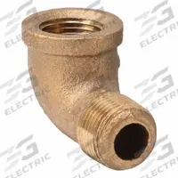 APPROVED VENDOR Metal Pipe Elbow: 90° Elbow, 3/8 in x 3/8 in, Class 125, None Brass, PTFE, 200 psi (MPN ZUSA-PF-10674). Key specifications — Brand: APPROVED VENDOR; Maximum Operating Pressure: 200 psi.