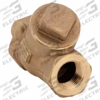 MILWAUKEE VALVE Swing Y Check Valve: Swing, Y-Style Valve Body, 1/2 in Pipe Size, FNPT x FNPT, NPT (MPN 508-1/2"). Key specifications — Brand: MILWAUKEE VALVE.