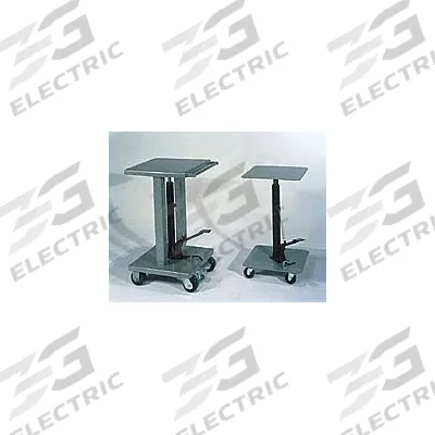 WESCO Lift Table: Not Powered, 1,000 lb Load Capacity, 36 in L x 18 in W - Manual Post-Lift Tables