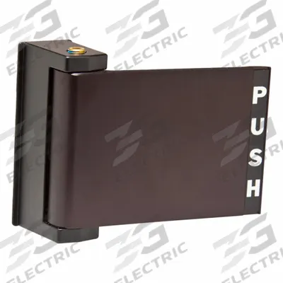 KABA ILCO Deadlatch Handle: Paddle, Aluminum (MPN 459-04-00-628) - Paddle Deadlatch Handles