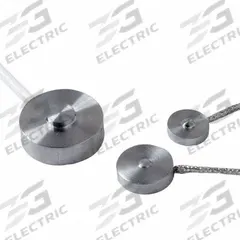 OMEGA Sub Mini Compression Load Cell: 25 lbf Load Cell Capacity, 5 ft Cable Lg, ± 0.250% Hysteresis (MPN LCKD-25). Key specifications — Brand: OMEGA; Repeatability: ±0.100%; Force Type: Compression; Hysteresis: ± 0.250%.