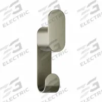 BRADLEY Robe Hook: 5 3/8 in x 1 1/4 in x 1 3/4 in, Stainless Steel, Brushed Nickel (MPN 9B1-110200-BN). Key specifications — Brand: BRADLEY; Material: Stainless Steel.