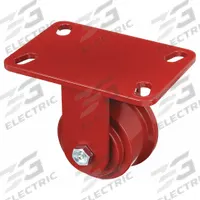 HAMILTON Plate Caster: Rigid, Iron, 3 1/2 in Wheel Dia, 1 7/8 in Wheel Wd, 5 3/8 in Mounting Ht (MPN R-HS-FT35H). Key specifications — attr1100373: HAMILTON.