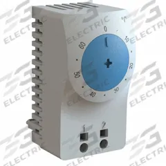 HOFFMAN Temperature Control Switch: Heating Only, Fahrenheit, 32°F Temp Setpoint - Min, Adj (MPN ATEMNOF). Key specifications — Mounting Style: DIN Rail; Brand: HOFFMAN; Switch Action: Open on Rise; Temperature Adjustment: Adjustable.