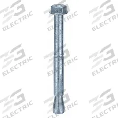 MKT FASTENING Wedge Anchor Bolt: 107 mm Overall Lg, 12 mm Dia, M8 Thread Size, Steel, Steel, 50 PK (MPN M14125301). Key specifications — Brand: MKT FASTENING; Anchor Type: Wedge; Finish Type: Zinc Plated.