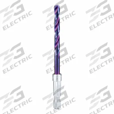 SPYDER Twist Drill Bit: 3/16", 137° Split Point, Black Oxide HSS - Spyder Mach-Blue Drill Bits