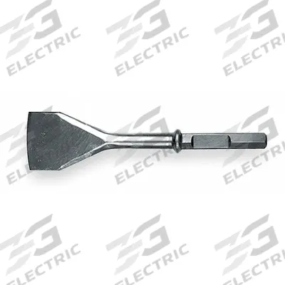 DEWALT Breaker and Demolition Hammer Chisel: 5 in Head Wd, 17 in Overall Lg - Chisel Bits for Breaker & Demolition Hammers