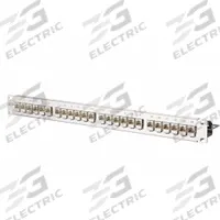 METZ CONNECT RU Frame: Rack, Stainless Steel, IDC Connection x RJ45, 180° Mounting Angle, 24 Ports (MPN 130B11P1-E). Key specifications — Housing Material: Stainless Steel; Includes Connector: Unequipped; Mounting Type: Rack; Product Type: Patch Panel; Connector Color: Light Gray; Connection Type: IDC Connection x RJ45.