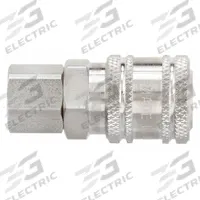 PARKER Quick Connect Hose Coupling: 1/4 in Body Size, 1/4 in Hose Fitting Size, 1/4" -18 Thread Size (MPN S23). Key specifications — Brand: PARKER; Thread Size: 1/4" -18; Coupling Locking Type: Sleeve; Hose Fitting Gender: Female.