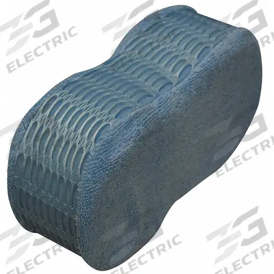 TOUGH GUY Scrubber Sponge: Sponge, Microfiber, 4 1/2 in Outside Dia, Blue - Vehicle Wash & Drying Pads & Chamois