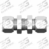 WEATHERHEAD Compression Fitting Union: 3/4 in OD x 3/4 in OD Size, 1 1/16-12 x 1-1/16-12 Thread Size (MPN 7325X12X12). Key specifications — Brand: WEATHERHEAD; Series: Ermeto Flareless.