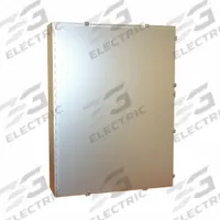 HAMMOND Electrical Enclosure: Stainless Steel, 48 in x 36 in x 10 in, NEMA 12/13/3R/4/4X, w/Panel (MPN 1418N4SSS10). Key specifications — Brand: HAMMOND; Closure Method: Clamps; Enclosure Material: Stainless Steel; Knockouts: Not Included; Includes Inner Panel: with Inner Panel Included.