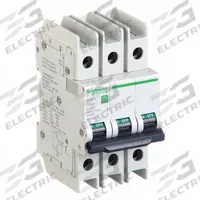 SCHNEIDER ELECTRIC IEC Miniature Circuit Breaker: 10 A Amps, 14kA at 120/240V AC, Screw Clamp, C (MPN M9F42310). Key specifications — DC Voltage Rating: Not Rated; Max. AIR Rating: 14kA at 120/240V AC; Terminal Connection: Screw Clamp; Brand: SCHNEIDER.