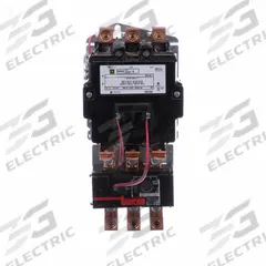 SQUARE D NEMA Magnetic Motor Starter: Non-Reversing, 3 Poles, NEMA Size 4, 135 A, 240V AC Coil (MPN 8536SFO1V03H30). Key specifications — Brand: SQUARE D; Coil Voltage: 220/240V AC; Phase: Three; Operator: None; Terminal Connection Type: Screw Clamp Terminals; Includes Pilot Light: No; Operator Controls: None; Auxiliary Contacts Included: No Auxiliary Contacts Included.