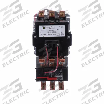 SQUARE D NEMA Magnetic Motor Starter: Non-Reversing, 3 Poles, NEMA Size 4 - Non-Reversing Starters with Electronic Overloads