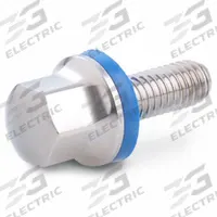 Hygienic Hex Head Screws: Stainless Steel, Fully Threaded, M8, 25 mm Fastener Lg, Grade 316L (MPN 1580-M8-25-MT-E). Key specifications — Brand: JW WINCO; Washer Type: FDA-Approved Pre-Mounted Sealing.
