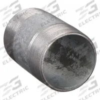 Pipe Nipple: 1/4 in Nominal Pipe Size, 7 in Lg, Schedule 40, Galvanized Steel, Threaded on Both Ends (MPN 0331007401). Key specifications — Manufacture Location: Made in USA; Brand: BECK; Maximum Operating Pressure: 150 psi @ 150°F; Connection Type: Male NPT x Male NPT; Pipe Material: Galvanized Steel.