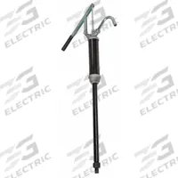 LINCOLN Hand Pump: Lever Action, Pump with Spout, Aluminum/Steel Housing, 10 oz per stroke (MPN G401). Key specifications — Brand: LINCOLN; Housing Material: Aluminum/Steel; Maximum Flow Rate: 10 oz per stroke; Suction Tube Material: PP; Seal Material: Brass/Buna-N.