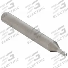 CLEVELAND Ball End Mill: Carbide, 4 Flute, 1/16" Mill Dia, 1/8" LOC, 1-1/2" OAL (MPN C63513)