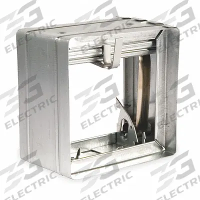 Dayton 23.75"H-W 3.7"L Square GStl Fire Dampr: Dynamic, 23 3/4 in H, 23 3/4 in W - Rectangular Fire Dampers