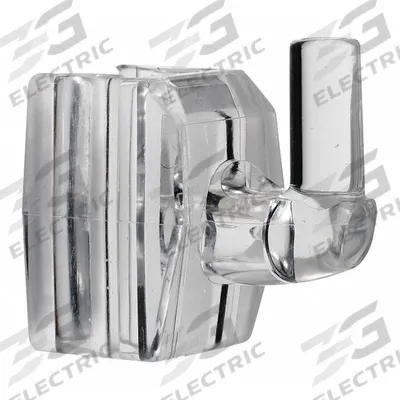 Delta Rail Pin: Acrylic, 1 in Overall Ht - Wall Elbows for Handheld Showerheads