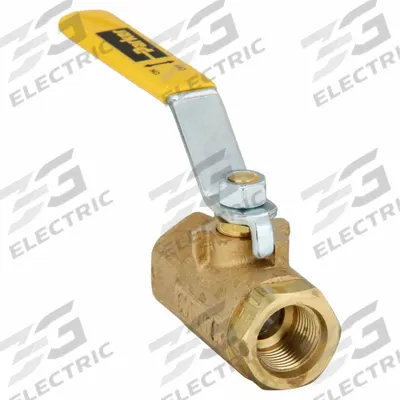 APPROVED VENDOR Manual Two-Way Ball Valve: 1/2 in, Brass, Straight, Female SAE x Female SAE - Brass Ball Valves