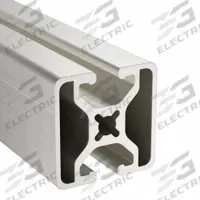 T-Slot Framing System: 15 Series, 10 ft Lg, 1 1/2 in x 1 1/2 in, Silver, Single, Smooth, 2 Slots (MPN 1504-LS-120). Key specifications — System of Measurement: Inch; Finish: Anodized; Product Type: T-Slot Profile; Material: Aluminum; Yield Strength: 35,000 psi; Manufacturer Part Number: 1504-LS-120; Brand: 80/20.