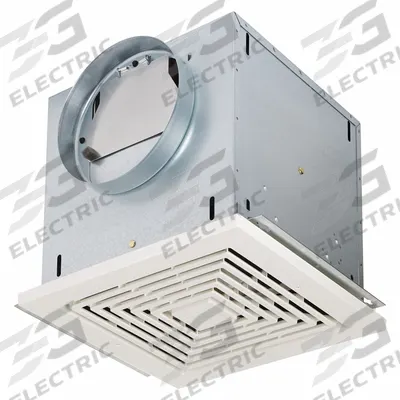 BROAN Commercial Fan: 230 cfm Max Airflow, Variable Speeds, 1.3 sones, Low Profile - Standard Commercial Ceiling Exhaust Fans