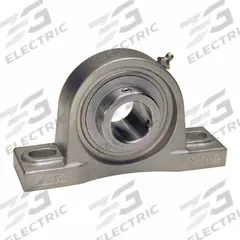 IPTCI BEARINGS Pillow Block Bearing: 1 11/16 in Bore, SS, Set Screws, 2 1/8 in Shaft Ht (MPN SUCSP209-27 IP69K). Key specifications — Brand: IPTCI BEARINGS; Maximum Speed: 3,400 RPM Grease; Mounting Bolt Size: 1/2 in; Standards: AFBMA; System of Measurement: Inch.