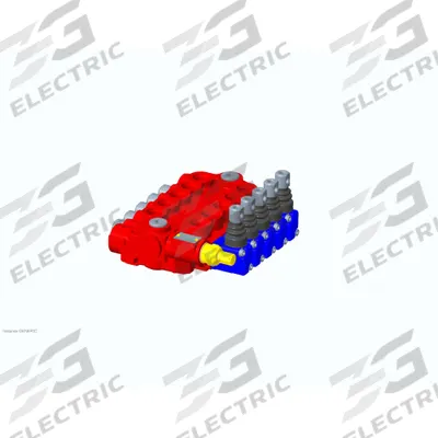 BUCHER HYDRAULICS Lever Operated Sectional Valve: Four-Way / Three Positions - Manual Spool Monoblock Valves