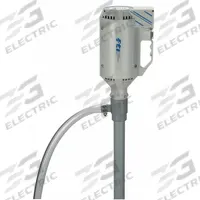FINISH THOMPSON Electric Drum Pump: Pump with Hose, 1/3 hp HP, 115 V AC, 10 gpm, CPVC, CPVC (MPN DTTC013). Key specifications — Brand: FINISH THOMPSON; Suction Tube Material: CPVC.