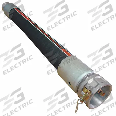 BOSTON Corrugated Cover Gasoline Hose: 1 1/2 in Hose Inside Dia., 1 15/16 in Hose Outside Dia. - Nitrile Blend Petroleum Hose Assemblies with Corrugated Nitrile Blend Cover
