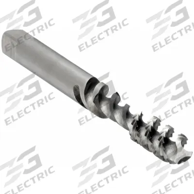 WIDIA GTD Spiral Flute Tap: M3x0.5 Metric, D3 / 4H, 2 Flute, Bottoming Chamfer - Spiral-Flute Taps for Aluminum
