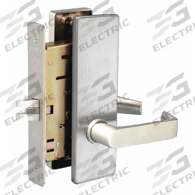 TOWNSTEEL Door Lockset: Storeroom Lever Locksets, Chrome, ADA Compliant - Electric Lever Locksets