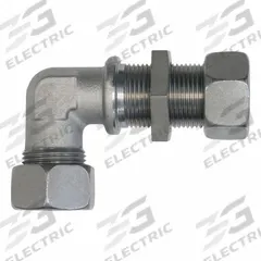 BRENNAN INDUSTRIES Compression Elbow: 10 mm OD x 10 mm OD size, M16X1.5 x M16X1.5 Thread Size, Rigid (MPN D2701-LN-L10-L10-SS). Key specifications — Series: D2701-LN; Brand: BRENNAN INDUSTRIES.