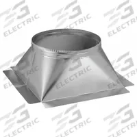 Attic & Roof Ventilator Base: 18 in Throat Dia, Mfr Part # FB18G. Key specifications — Compatible Grainger SKU: 2C534; Compatible Manufacturer Model Number: TV18G; Finish: Galvanized; Flashing Size: 20 in x 20 in; For Fan Type: Wind-Driven Turbines; For Use With: Flat Roof Mounting Base,18" Galvanized; Manufacturer Part Number: FB18G; Brand: EMPIRE.