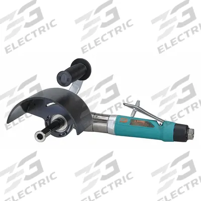 DYNABRADE Air Finishing Sander: 5 in Max, 1 hp, 41 cfm, 3/8 in NPT, 3/4 in Arbor - Perpendicular-Mount Finishing Tools