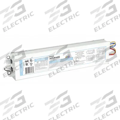 ADVANCE Sign Ballast: 4 Bulbs Supported, -20°F Min. Starting Temp - Fluorescent Sign Ballasts