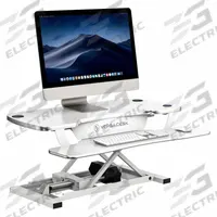 VERSADESK Electric Sit-Stand Desk: Electronic, White, Compressed Wood, 36 in Overall Wd (MPN VT7643624-01-05). Key specifications — Includes: Power Cord; Desktop Material: Compressed Wood; Brand: VERSADESK; Desktop Color: White.
