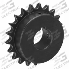 TSUBAKI Single Strand Sprocket: 40, For 1/2 in Chain Pitch, 1 1/8 in Bore Dia, 21 Teeth, Steel (MPN 40B21F-1B). Key specifications — Brand: TSUBAKI.