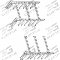 JARKE Cantilever Rack: Add-On, Heavy-Duty, 74 3/4 in x 49 in x 10 ft, Straight Arm, 1 Usable Sides (MPN SC-10AJ). Key specifications — Arm Style: Straight; Brand: JARKE.