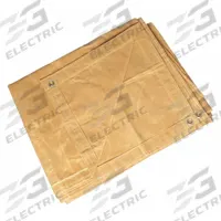 APPROVED VENDOR Tarp: 15.5 ft Lg, 11.5 ft Wd, Heavy Duty, 20 mil, Cotton Canvas, Tan, 10 oz/sq yd (MPN 2W689). Key specifications — Color: Tan; Brand: APPROVED VENDOR; Fabric Coating: Wax Coated.